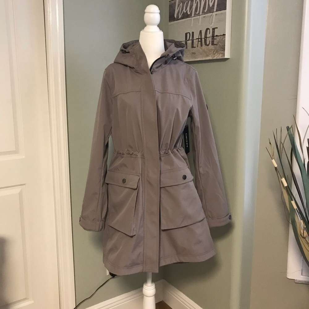 DKNY Jacket with hood size Small NWT
